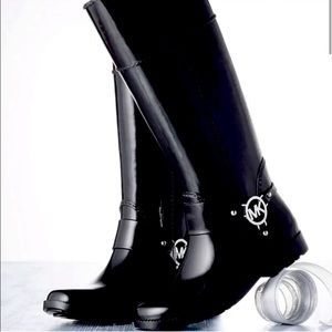 Michael Kors rain boots size 9